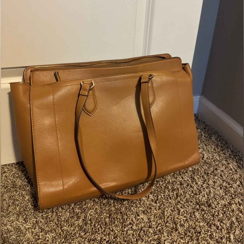 a new day Tan Tote Bag